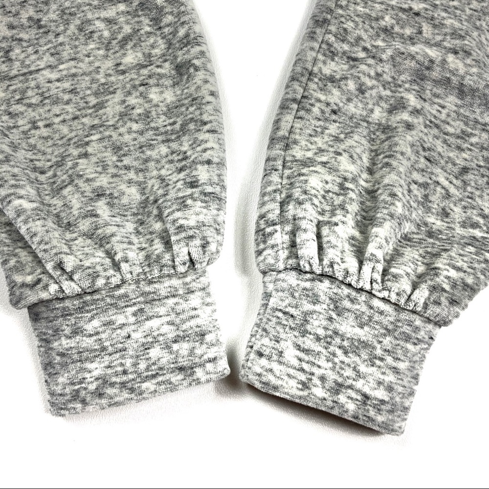 Loft Gray/White spotted, off-shoulder sweater - Picture 3 of 8